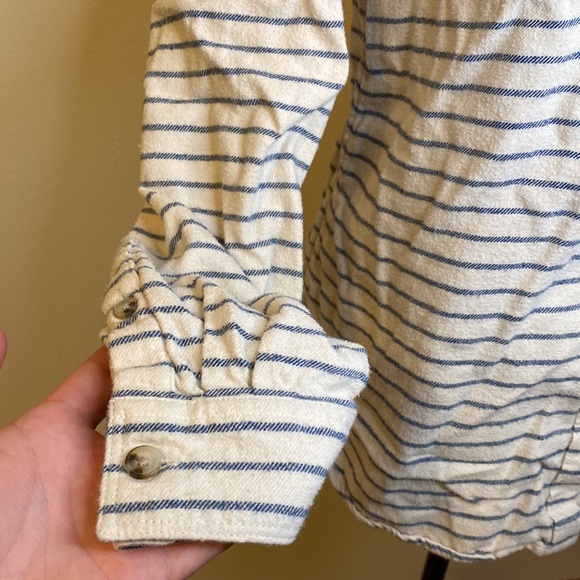 Toad & Co Long Sleeve Flannel Button Up - Picture 4 of 6